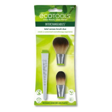 Pinceau de Maqullage Total Sense Ecotools Total Senses Brush Duo 3 Pièces