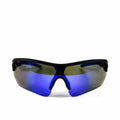 Unisex Sunglasses Brown Labrador X Omega Black Ø 45 mm Blue