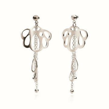 Ladies' Earrings Folli Follie 4E0F024 3 cm