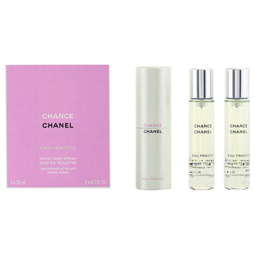 Women's Perfume Set Chance Eau Fraiche Chanel Chance Eau Fraiche (3 pcs)