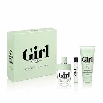 Set de Parfum Femme Rochas Girl EDT 3 Pièces