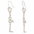 Boucles d´oreilles Femme V&L VJ0257PE (3 cm)