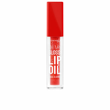 Brillant à lèvres Rimmel London OH MY GLOSS! Nº 004 Vivid Red 6 ml