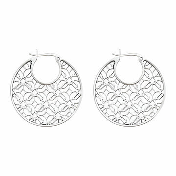 Boucles d´oreilles Femme Police PJ25593ESS.01 Acier inoxydable 3 cm