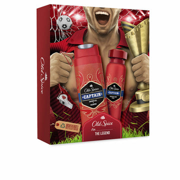 Lot d'hygiène Old Spice Captain 2 Pièces