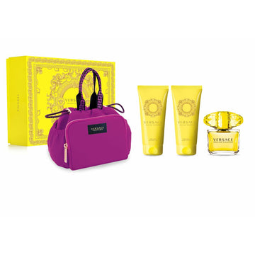 Set de Parfum Femme Versace Yellow Diamond EDT 4 Pièces