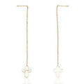 Ladies' Earrings Amen CROCE ROSE GOLD