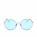 Lunettes de soleil Unisexe Retrosuperfuture Polly Baby Blue Bliss ø 58 mm Argenté