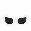 Lunettes de soleil Unisexe Retrosuperfuture Reed White Turbo ø 58 mm Blanc