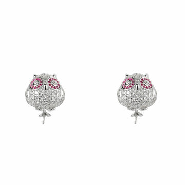 Boucles d´oreilles Femme Lancaster JLA-EAR-OWL-1 1,2 cm