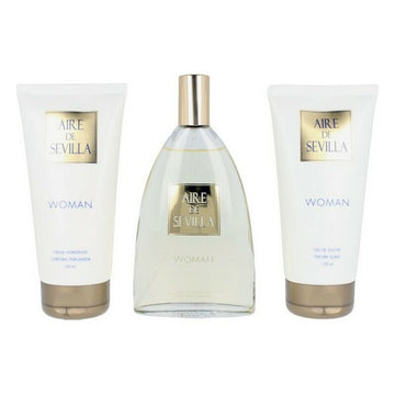 Set de Parfum Femme Woman Aire Sevilla 8411047136102 EDT (3 pcs) 3 Pièces