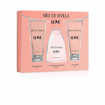 Set de Parfum Femme Aire Sevilla Love (3 pcs)