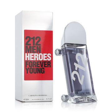 Parfum Homme Carolina Herrera EDT 212 Men Heroes Forever Young 150 ml