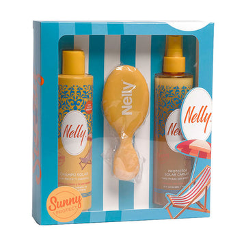 Beauty Kit Nelly Hair Sun Block 3 Pieces