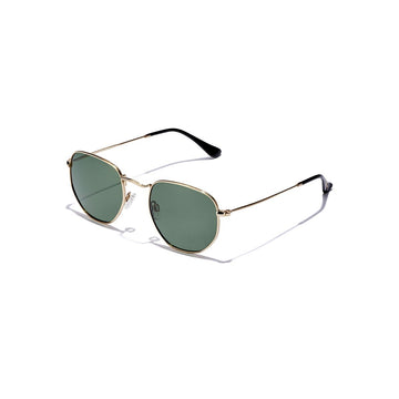 Lunettes de soleil Unisexe Hawkers SIXGON DRIVE Doré Ø 51 mm Vert