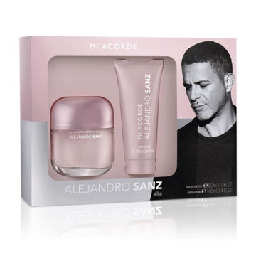 Women's Perfume Set Mi Acorde Alejandro Sanz BF-8436581940787_Vendor (2 pcs) 2 Pieces