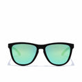 Lunettes de soleil polarisées Hawkers One Raw Carbon Fiber Noir Vert émeraude (Ø 55,7 mm)