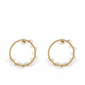 Boucles d´oreilles Femme Shabama Shima Laiton En or 4 cm