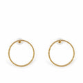 Boucles d´oreilles Femme Shabama Suri Laiton En or 4 cm