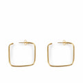 Boucles d´oreilles Femme Shabama Moore Laiton En or 3 cm