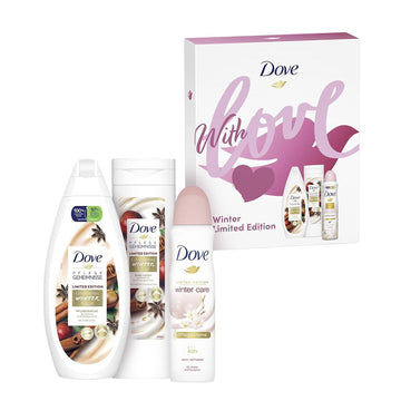 Lot d'hygiène Dove Love Winter 3 Pièces