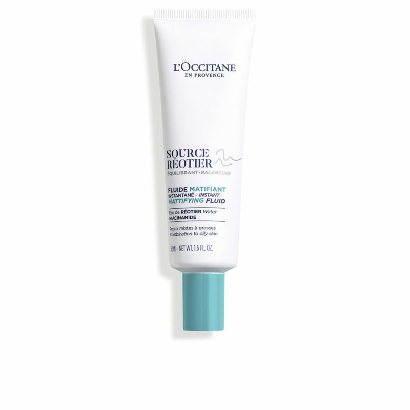Fluide hydratant et matifiant L'Occitane En Provence SOURCE REOTIER 50 ml