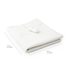 Single Electric Underblanket Krewarm InnovaGoods 60 W 80 x 150 cm White