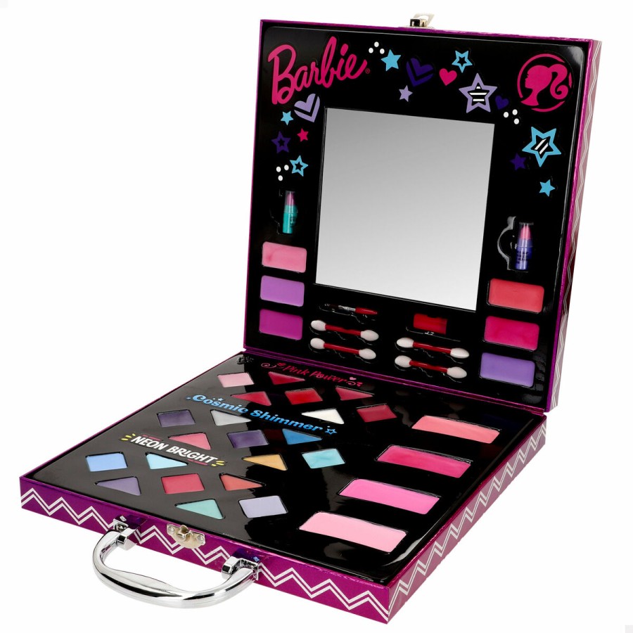 Kit de maquillage pour enfant Barbie Multicouleur 35 Pièces