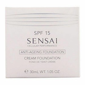 Fluid Foundation Make-up Kanebo Sensai Cp cf 25 Cf25-Topaz Beige Spf 15 30 ml