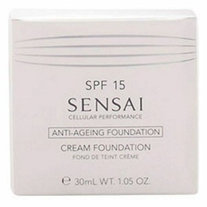 Fluid Foundation Make-up Kanebo Sensai Cp cf 25 Cf25-Topaz Beige Spf 15 30 ml