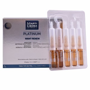 Ampoules Martiderm Platinum Night Renew