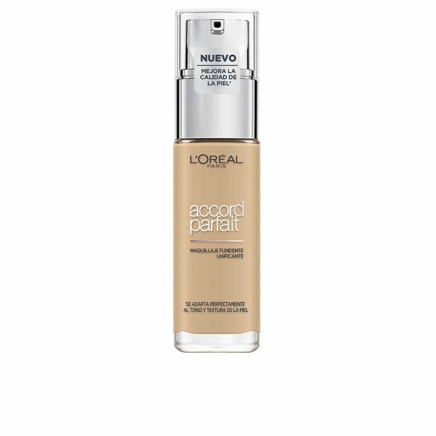 Crème Make-up Base L'Oreal Make Up Accord Parfait 3N-creamy beige Nº 3n-Creamy Beige 30 ml