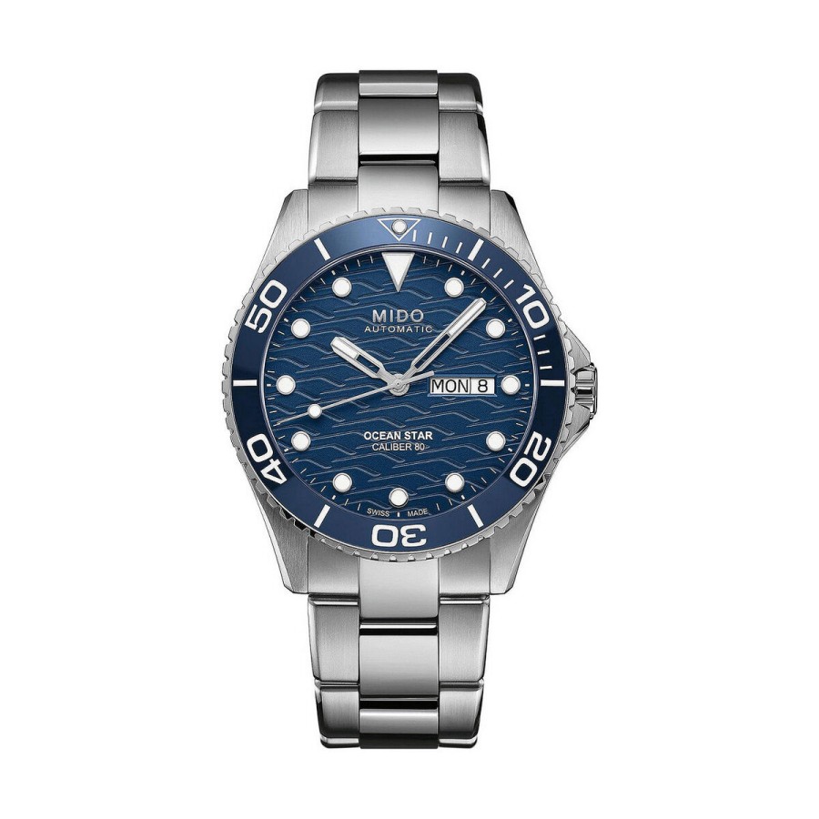 Montre Homme Mido M042-430-11-041-00 Bleu (Ø 42,5 mm)