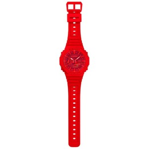 Montre Unisexe Casio GA-2100-4AER Rouge Multifonction