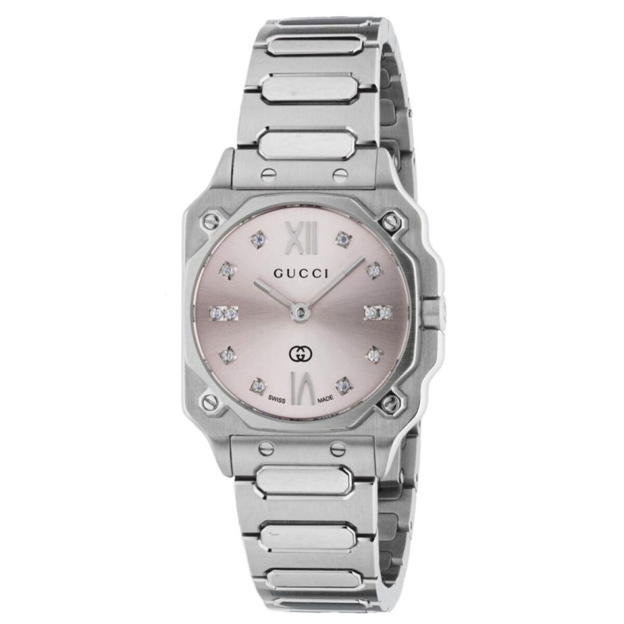 Montre Femme Gucci YA166501 Argenté