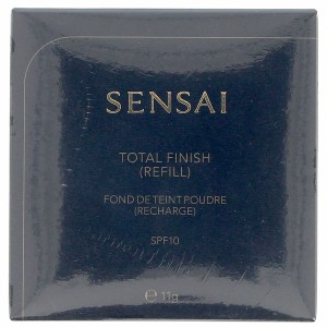 Powder Make-up Base Sensai Total Finish Nº TF204,5 Amber beige Tf204.5-Amber Beige Spf 10 11 g Refill
