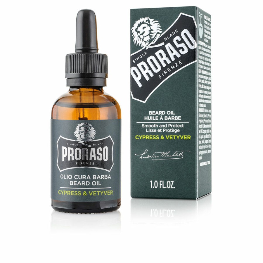 Huile pour barbe Proraso Cypress & Vetyver
