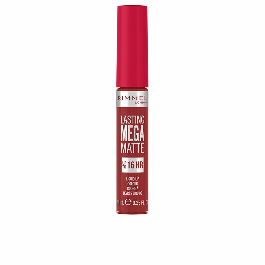 Lipstick Rimmel London Lasting Mega Matte Nº 500 Fire starter Nº 500-Fire Starter 7,4 ml Liquid