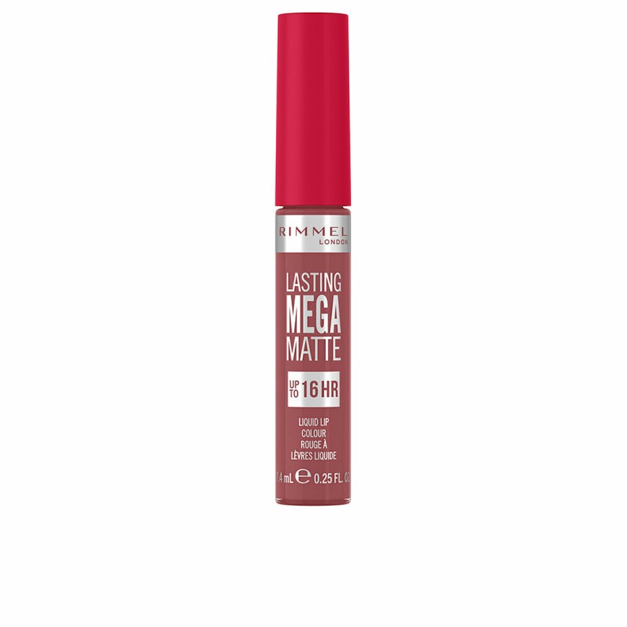 Lipstick Rimmel London Lasting Mega Matte Nº 210 Rose & shine Nº 210-Rose & Shine 7,4 ml Liquid