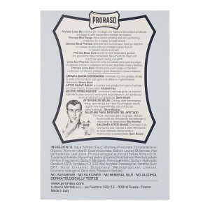 Baume après-rasage Proraso Blue E 100 ml