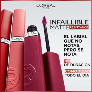 Liquid lipstick L'Oreal Make Up Infaillible Matte Resistance Snooze your ala Nº 115 Nº 115-Snooze Your Ala (1 Unit)