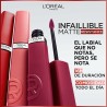 Liquid lipstick L'Oreal Make Up Infaillible Matte Resistance Snooze your ala Nº 115 Nº 115-Snooze Your Ala (1 Unit)