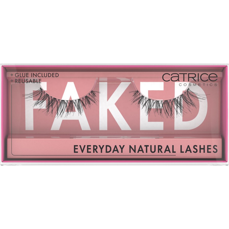 False Eyelashes Catrice Faked Everyday Natural 2 Pieces (2 Units)