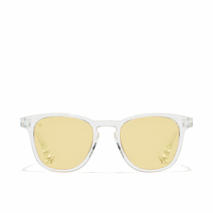 Lunettes de soleil Unisexe Northweek Wall Jaune Ø 140 mm Transparent