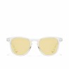 Lunettes de soleil Unisexe Northweek Wall Jaune Ø 140 mm Transparent