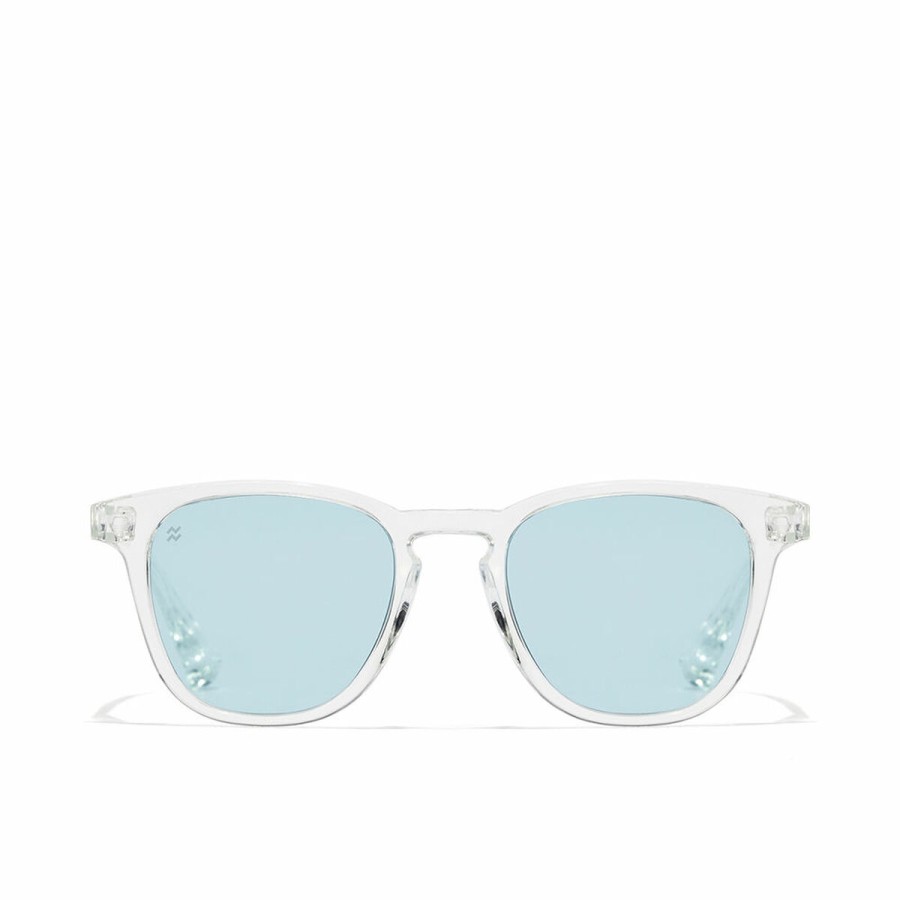 Lunettes de soleil Unisexe Northweek Wall Bleu clair Ø 140 mm Transparent