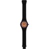 Men's Watch Hip Hop HWU1082 Black Orange