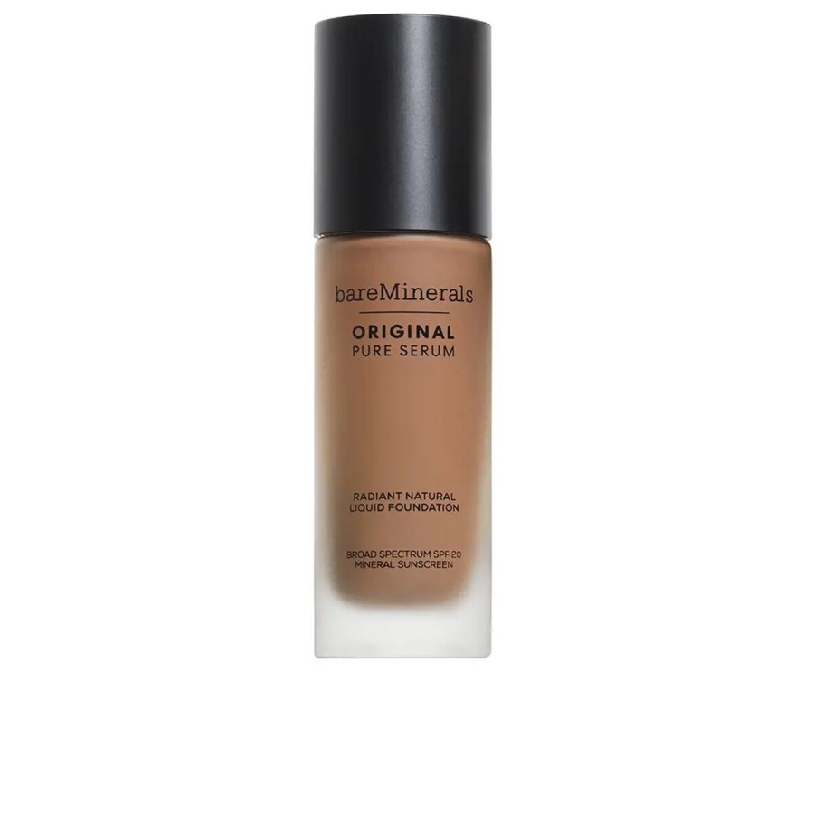 Liquid Make Up Base bareMinerals Original Pure Serum Medium Deep Cool 4.5 Spf 20 30 ml