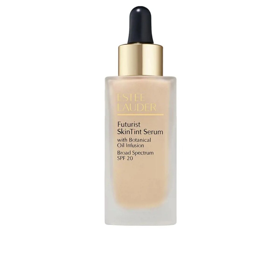 Liquid Make Up Base Estee Lauder Futurist Skintint Nº 0N Nº 0n1-Alabaster Spf 20 30 ml Serum