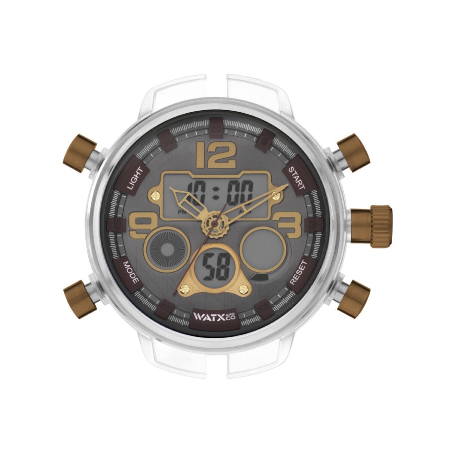 Unisex Watch Watx & Colors RWA2820 Brown (Ø 49 mm)